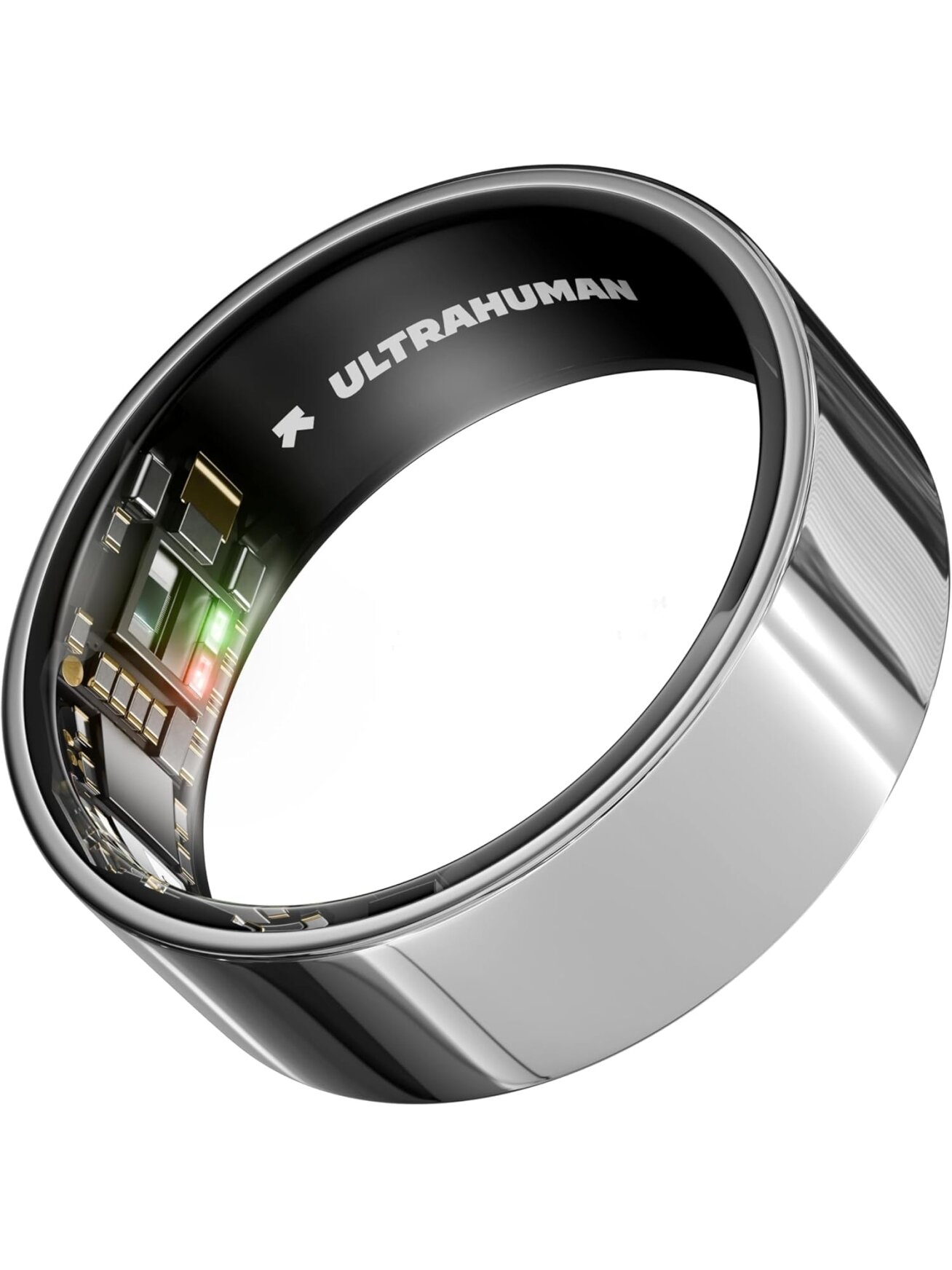 Ultrahuman | Ring Air | Space Silver | Size 12 | Smart Ring