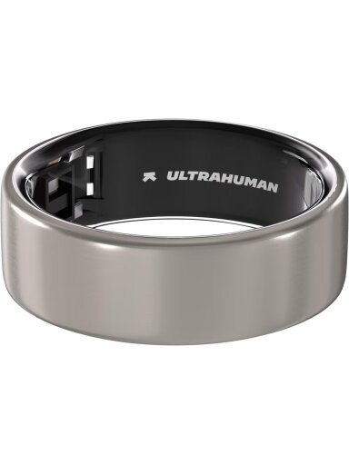 Ultrahuman | Ring Air | Raw Titanium | Size 10 | Smart Ring
