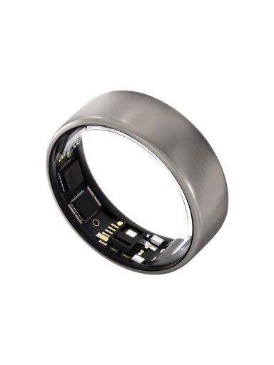 Ultrahuman | Ring Air | Raw Titanium | Size 9 | Smart Ring