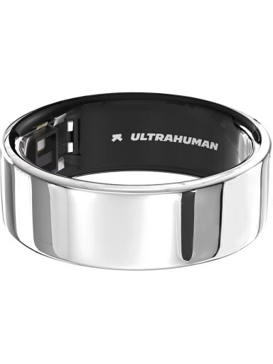 Ultrahuman | Ring Air | Space Silver | Size 11 | Smart Ring