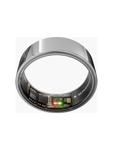 Ultrahuman | Ring Air | Space Silver | Size 12 | Smart Ring