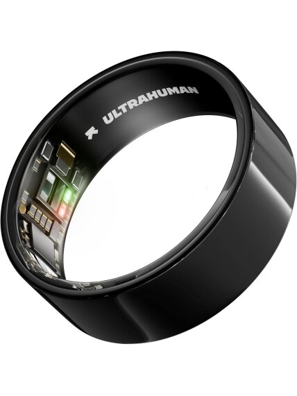 Ultrahuman | Ring Air | Aster Black | Size 9 | Smart Ring