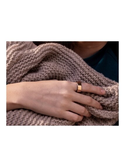 Ultrahuman | Ring Air | Bionic Gold | Size 10 | Smart Ring 3