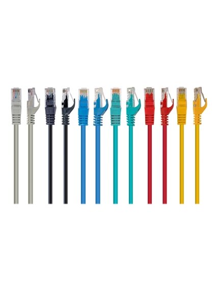 UTP Cat6 | Patch cord | PVC AWG 26 (7 x 0.15 mm wire) | Black | 5 m 4