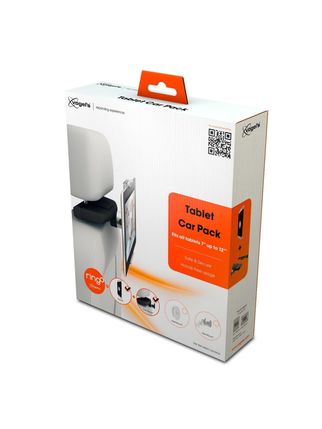 Vogels TMS 1020 Tablet Car Pack | Tilt | 7-13 " | Maximum weight (capacity) 1 kg | Black 6 Vogels TMS 1020 Tablet Car Pack | Tilt | 7-13 " | Maximum weight (capacity) 1 kg | Black 6