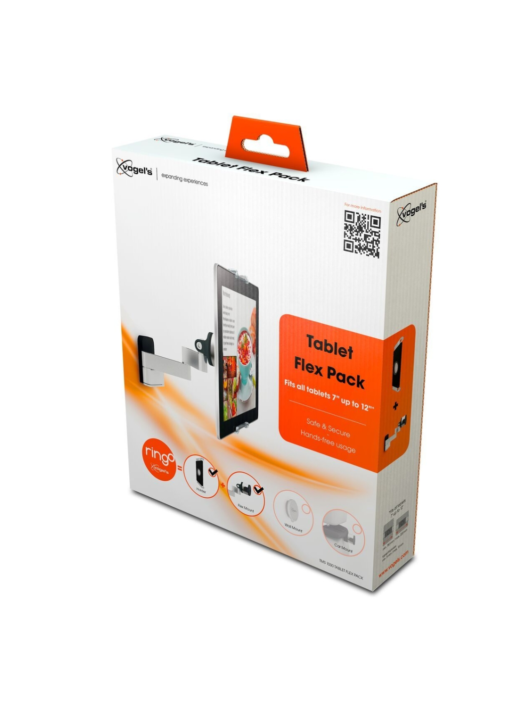 Vogels TMS 1030 Tablet Flex Pack | Tilt | 7-13 " | Maximum weight (capacity) 2 kg | Silver 5