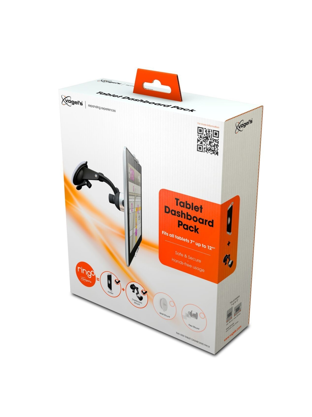 Vogels TMS 1050 Tablet Dashboard Pack | 7-13 " | Maximum weight (capacity) 1 kg | Black 3 Vogels TMS 1050 Tablet Dashboard Pack | 7-13 " | Maximum weight (capacity) 1 kg | Black 3