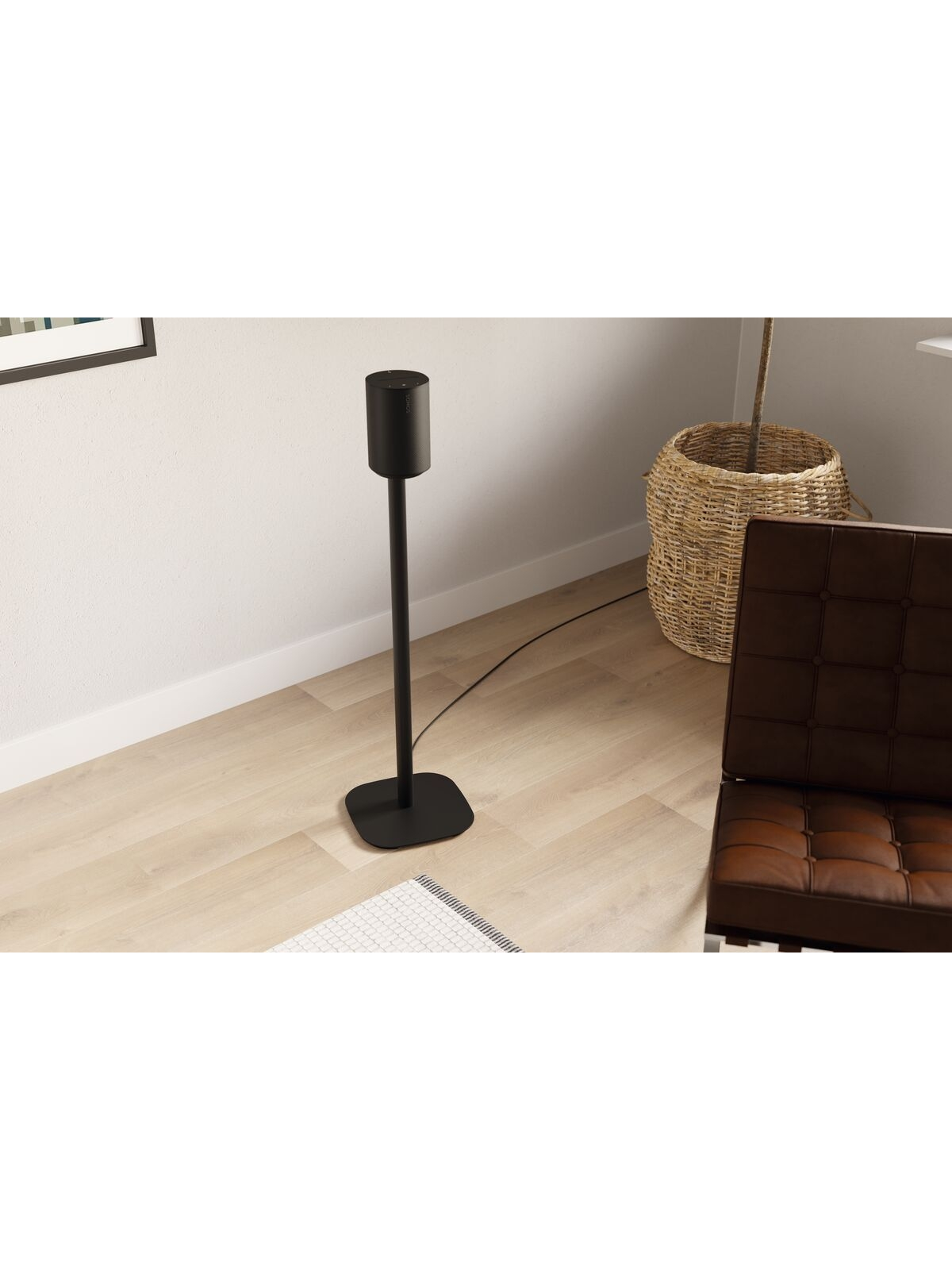 Vogels Floor stand | SFS 4113 Sonos speaker stand for Era 100 | Maximum weight (capacity) 2 kg | Black 4