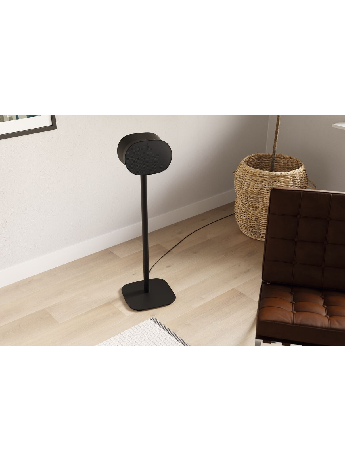 Vogels Floor stand | SFS 4133 Sonos speaker stand for Era 300 | Maximum weight (capacity) 4.5 kg | Black 4