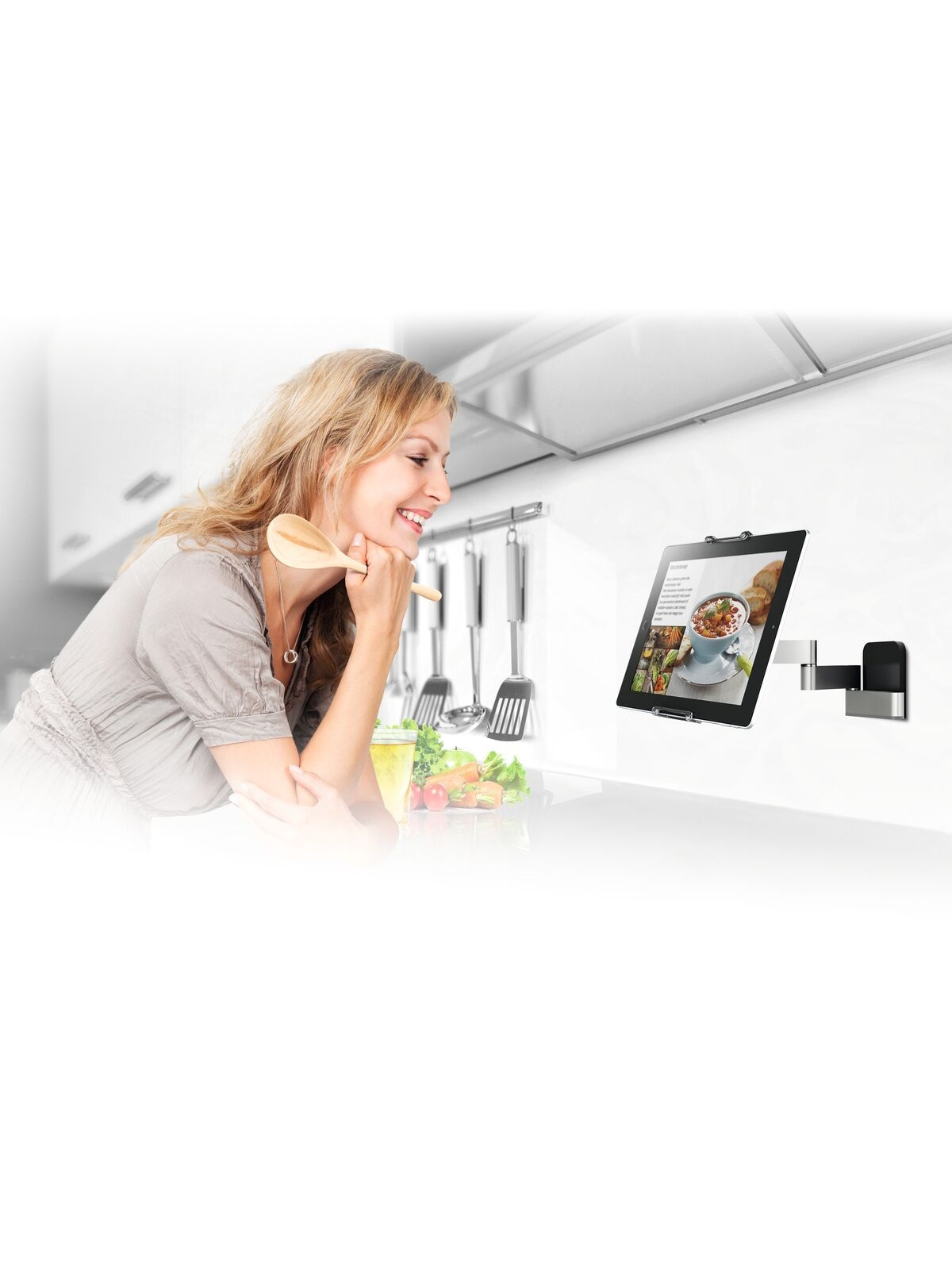 Vogels TMS 1030 Tablet Flex Pack | Tilt | 7-13 " | Maximum weight (capacity) 2 kg | Silver 3