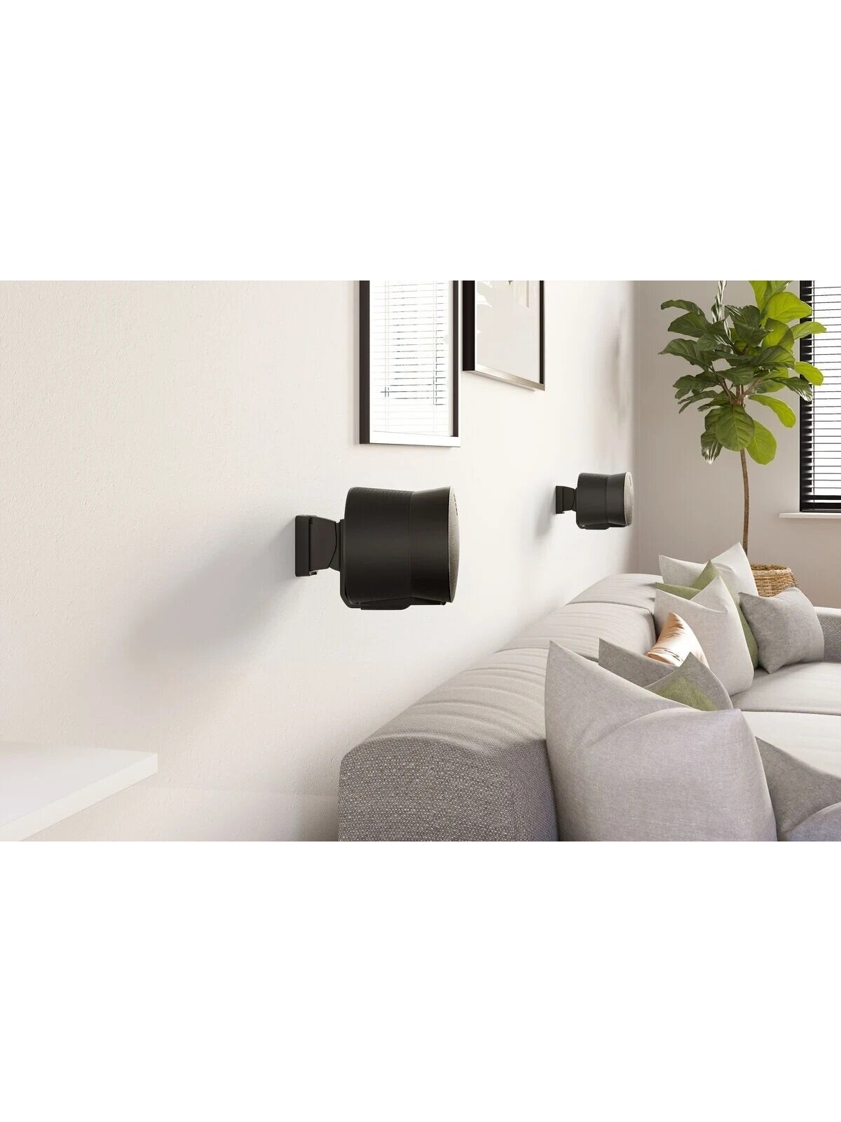 Vogels Wall mount | Speaker Wall Mount for Sonos Era 300 | Tilt, rotate | Maximum weight (capacity) 7 kg | Black 1 Vogels Wall mount | Speaker Wall Mount for Sonos Era 300 | Tilt, rotate | Maximum weight (capacity) 7 kg | Black 1