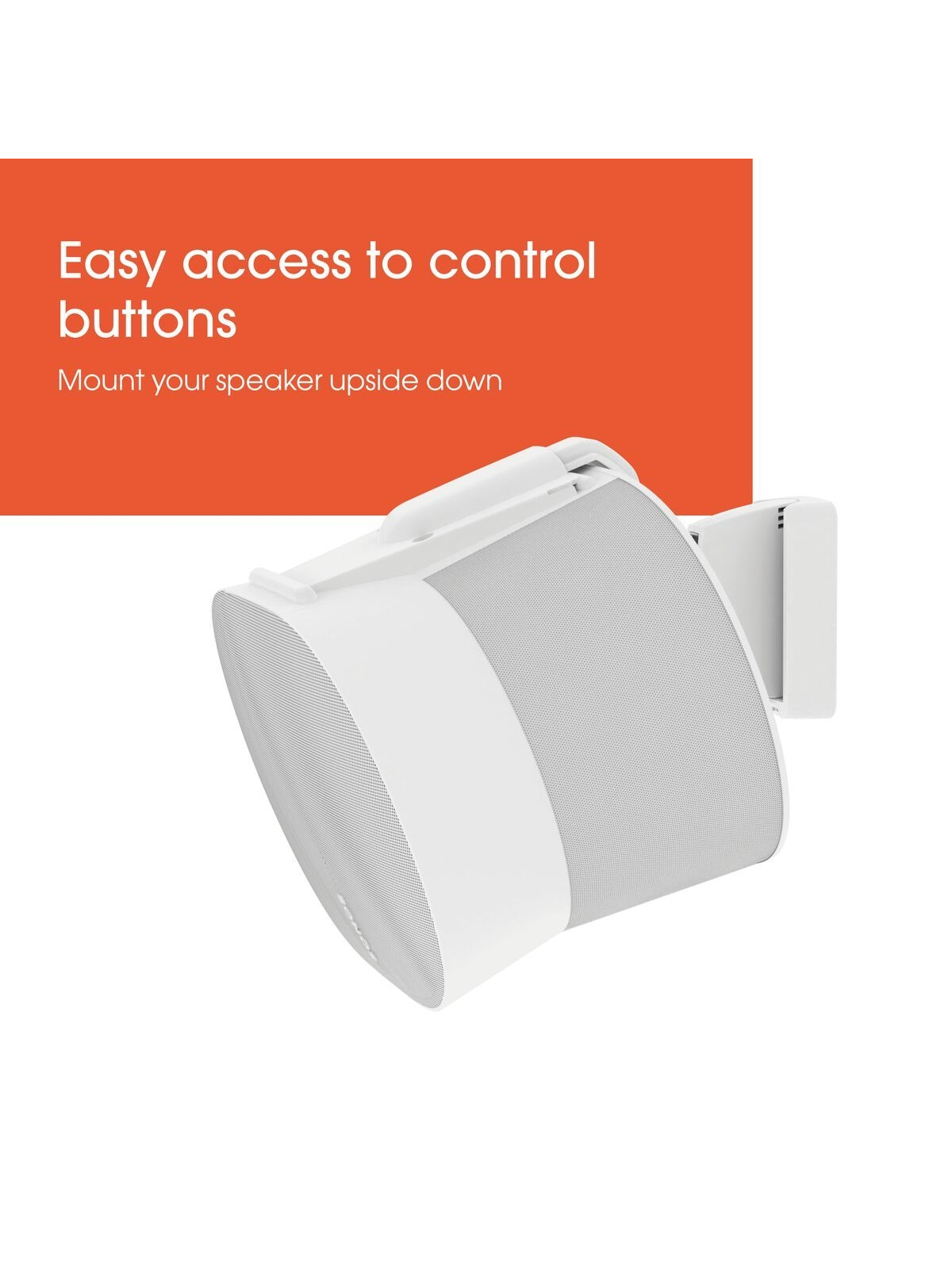 Vogels Wall mount | Speaker Wall Mount for Sonos Era 300 | Tilt, rotate | Maximum weight (capacity) 7 kg | White 2
