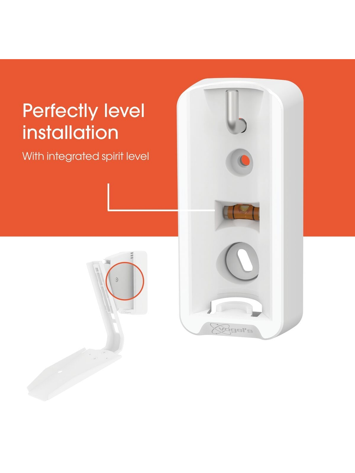 Vogels Wall mount | Speaker Wall Mount for Sonos Era 300 | Tilt, rotate | Maximum weight (capacity) 7 kg | White 3 Vogels Wall mount | Speaker Wall Mount for Sonos Era 300 | Tilt, rotate | Maximum weight (capacity) 7 kg | White 3