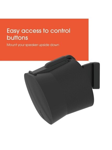 Vogels Wall mount | Speaker Wall Mount for Sonos Era 300 | Tilt, rotate | Maximum weight (capacity) 7 kg | Black 2 Vogels Wall mount | Speaker Wall Mount for Sonos Era 300 | Tilt, rotate | Maximum weight (capacity) 7 kg | Black 2