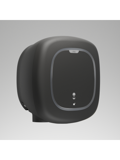 Wallbox Pulsar Pro Electric Vehicle Charger, Type 2 Socket, 7 Meter Cable, 22kW, Black