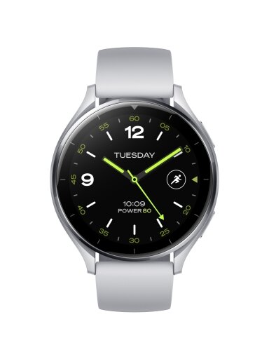 Watch 2 | Smart watch | GPS (satellite) | AMOLED | Silver Watch 2 | Smart watch | GPS (satellite) | AMOLED | Silver