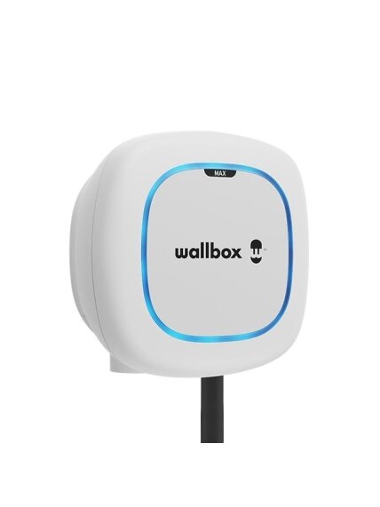 Wallbox Electric Vehicle charge | Pulsar Max | 22 kW | Wi-Fi, Bluetooth | 5 m | White 1 Wallbox Electric Vehicle charge | Pulsar Max | 22 kW | Wi-Fi, Bluetooth | 5 m | White 1