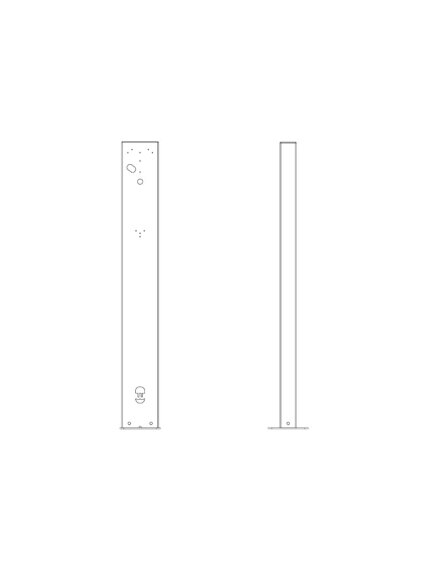 Wallbox | Pedestal Eiffel Basic Mono for Pulsar family