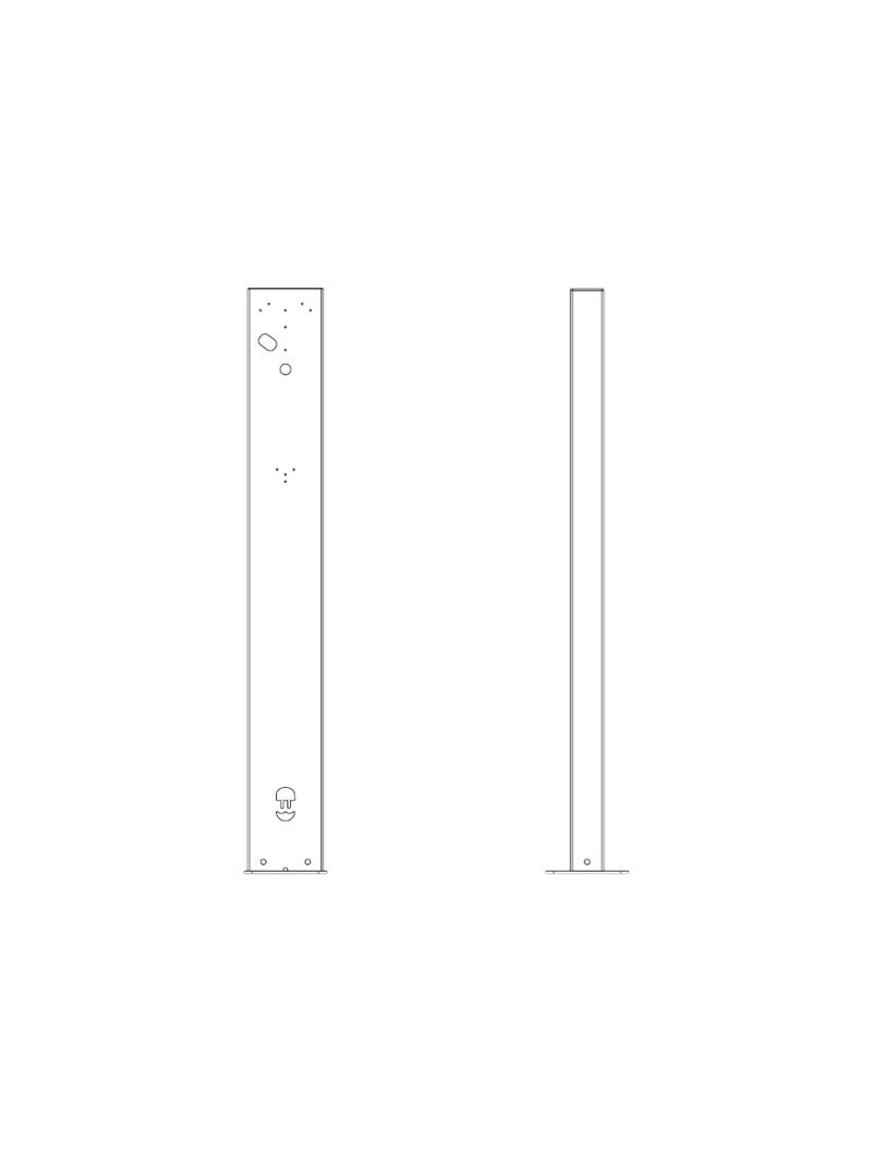 Wallbox | Pedestal Eiffel Basic Mono for Pulsar family Wallbox | Pedestal Eiffel Basic Mono for Pulsar family