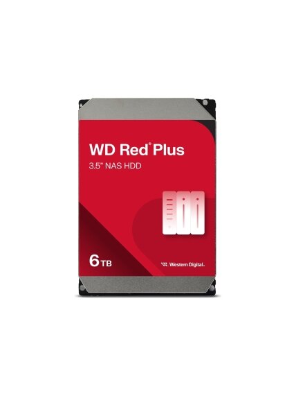 Western Digital | NAS Hard Drive | WD60EFPX | 5400 RPM | 6000 GB | 256 ...