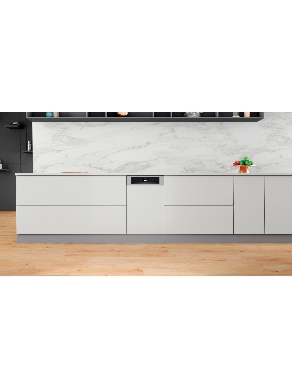Whirlpool Dishwasher | WSBO 3O34 PF X | Built-in | Width 45 cm | Number of place settings 10 | Number of programs 8 | Energy efficiency class D | Display | Stainless steel 3 Whirlpool Dishwasher | WSBO 3O34 PF X | Built-in | Width 45 cm | Number of place settings 10 | Number of programs 8 | Energy efficiency class D | Display | Stainless steel 3
