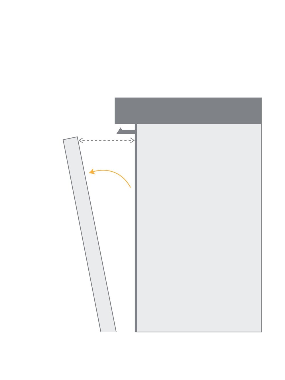 Whirlpool Dishwasher | WSBO 3O34 PF X | Built-in | Width 45 cm | Number of place settings 10 | Number of programs 8 | Energy efficiency class D | Display | Stainless steel 9
