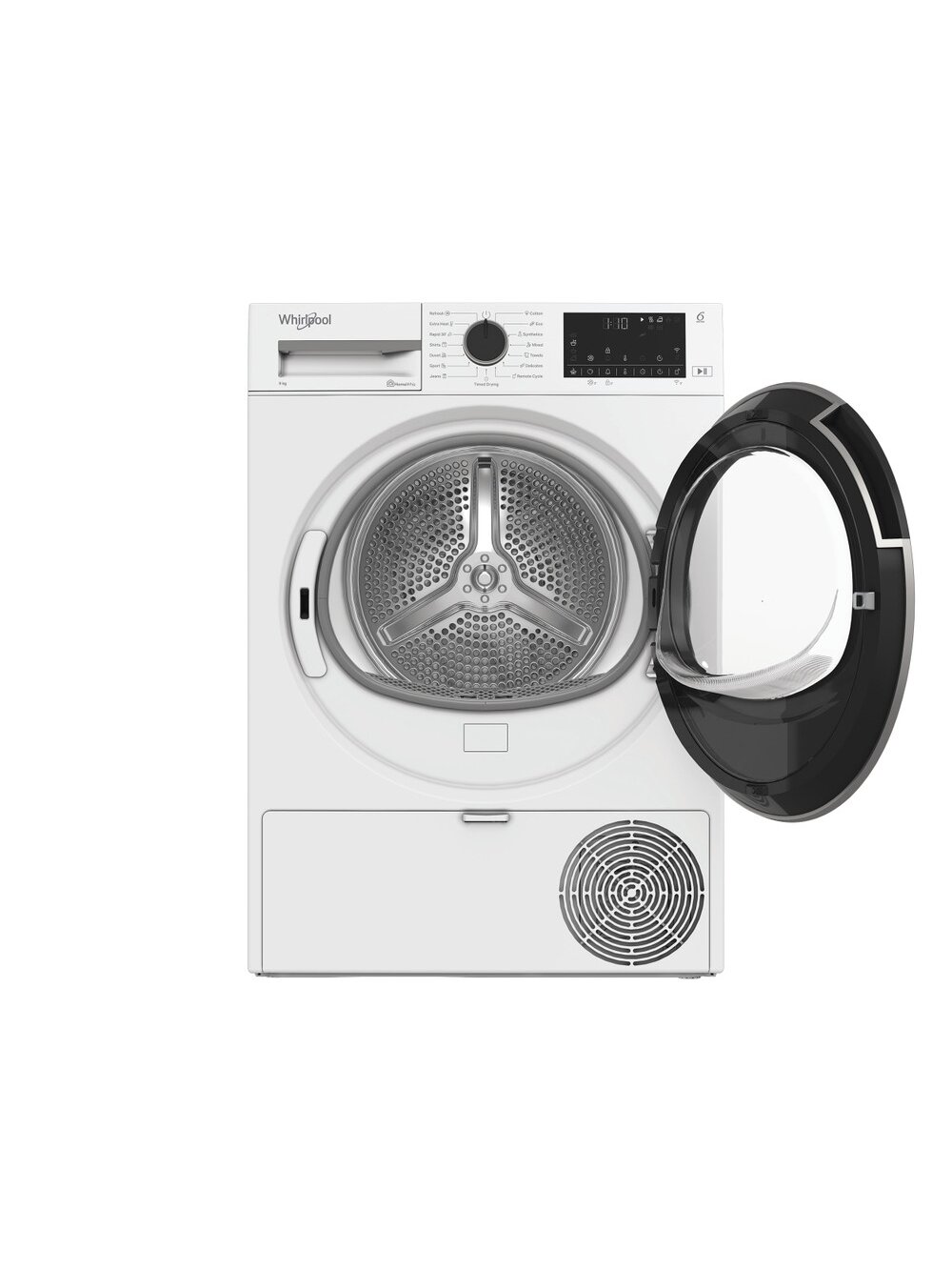 Whirlpool Dryer Machine | WP D9 WBS EE | Energy efficiency class D | Front loading | 9 kg | Heat pump | Digital | Depth 61 cm | White 3 Whirlpool Dryer Machine | WP D9 WBS EE | Energy efficiency class D | Front loading | 9 kg | Heat pump | Digital | Depth 61 cm | White 3
