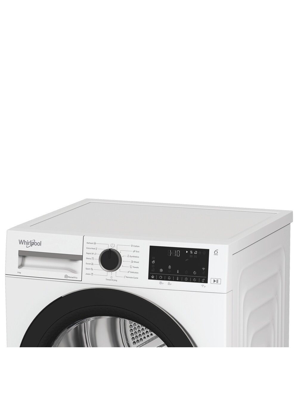 Whirlpool Dryer Machine | WP D9 WBS EE | Energy efficiency class D | Front loading | 9 kg | Heat pump | Digital | Depth 61 cm | White 4 Whirlpool Dryer Machine | WP D9 WBS EE | Energy efficiency class D | Front loading | 9 kg | Heat pump | Digital | Depth 61 cm | White 4