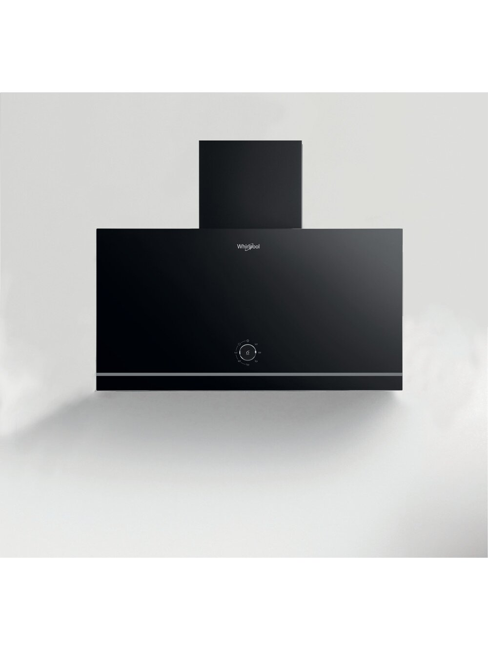 Whirlpool Hood | WHVA 62F LM K | Wall mounted | Energy efficiency class A | Width 59.8 cm | 485 m³/h | Mechanical | LED | Black 1