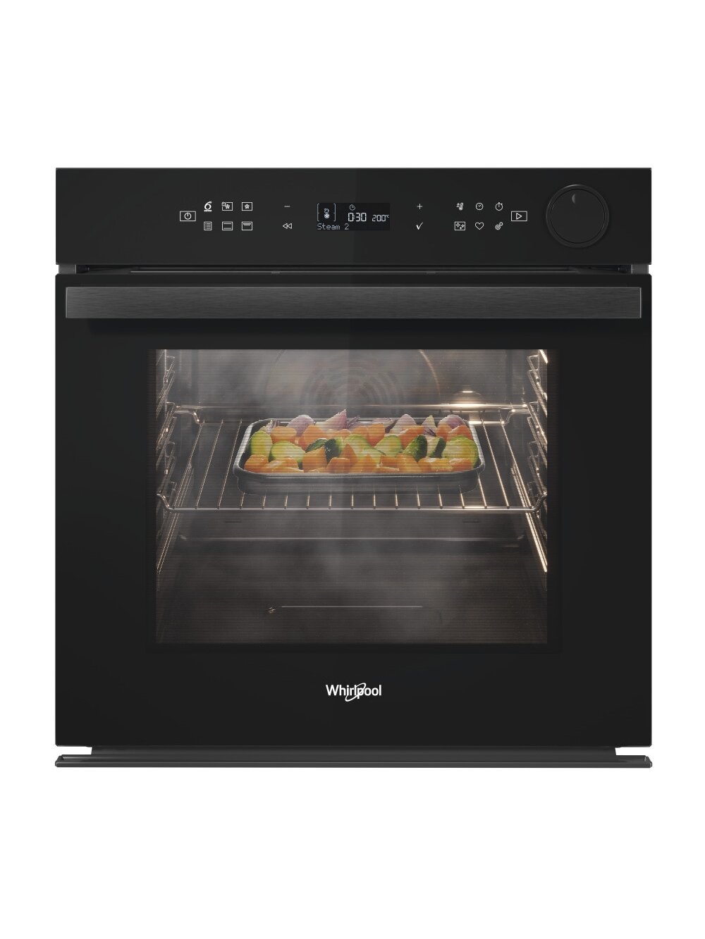 Whirlpool Oven | AKZ9S 8260 FB | 73 L | Electric | Hydrolytic | Electronic | Steam function | Convection | Height 59.5 cm | Width 59.5 cm | Black 6