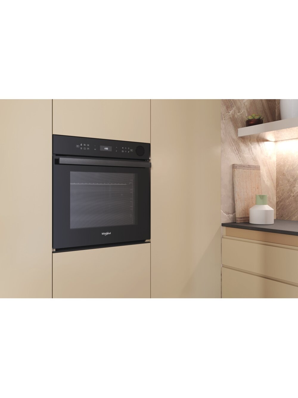Whirlpool Oven | AKZ9S 8260 FB | 73 L | Electric | Hydrolytic | Electronic | Steam function | Convection | Height 59.5 cm | Width 59.5 cm | Black 7