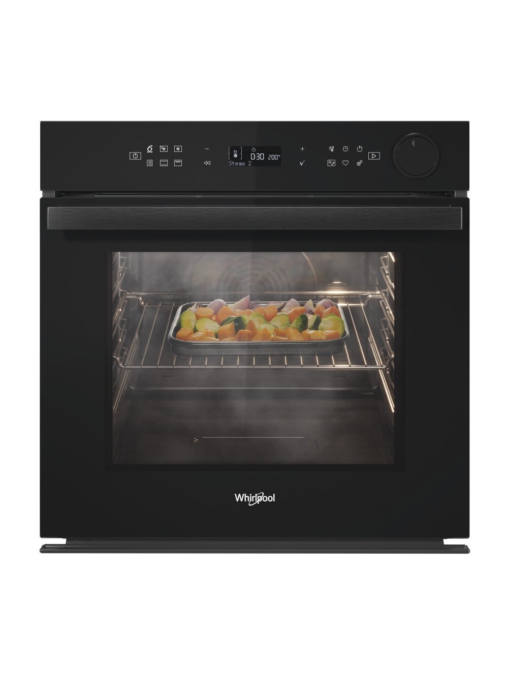Whirlpool Oven | AKZ9S 8270 FB | 73 L | Electric | Hydrolytic/Pyrolysis | Electronic | Steam function | Convection | Height 59.5 cm | Width 59.5 cm | Black 1 Whirlpool Oven | AKZ9S 8270 FB | 73 L | Electric | Hydrolytic/Pyrolysis | Electronic | Steam function | Convection | Height 59.5 cm | Width 59.5 cm | Black 1