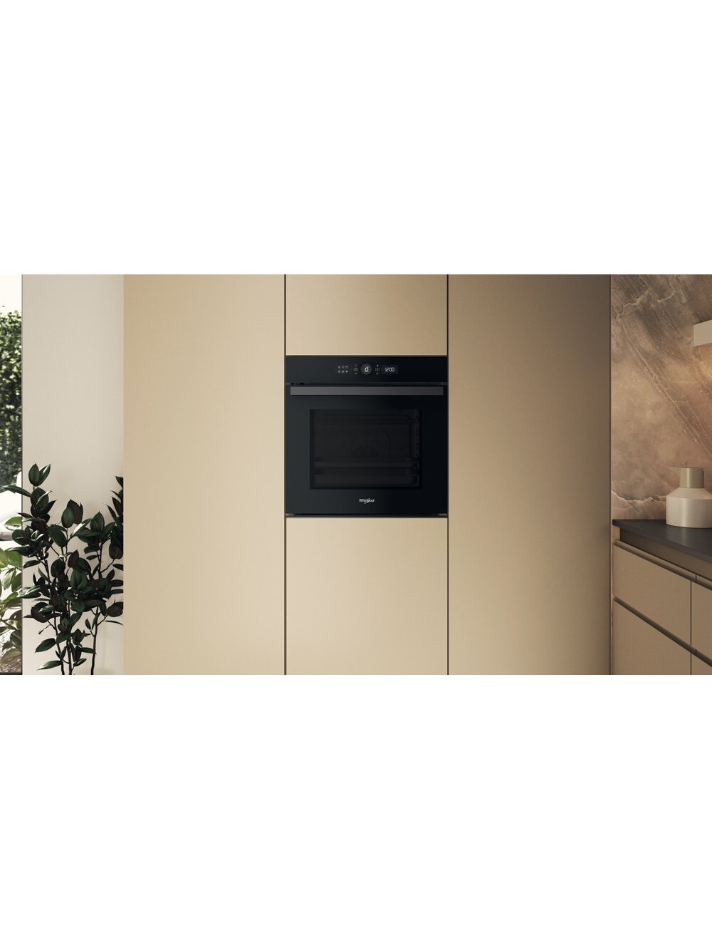 Whirlpool Oven | WOI4S8PM0SBA | 73 L | Electric | Pyrolytic/Hydrolytic | Electronic | Steam function | Height 59.7 cm | Width 59.5 cm | Black 8 Whirlpool Oven | WOI4S8PM0SBA | 73 L | Electric | Pyrolytic/Hydrolytic | Electronic | Steam function | Height 59.7 cm | Width 59.5 cm | Black 8