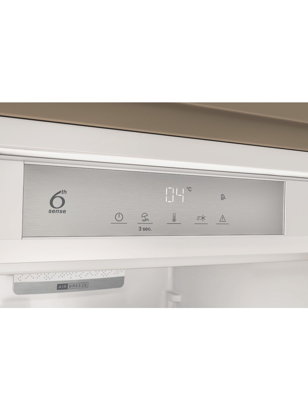Whirlpool Refrigerator | WHSD18A013D1 | Energy efficiency class E | Built-in | Larder | Height 177 cm | Fridge net capacity 306 L | Display | 30 dB | Stainless steel 6