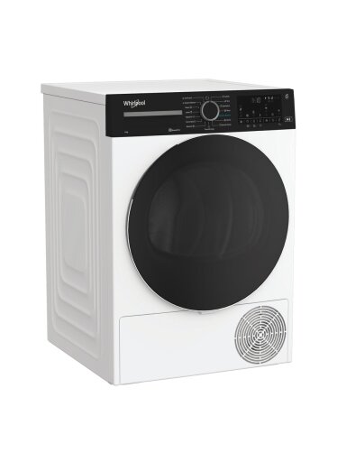 Whirlpool Dryer Machine | WP C8 WBS EE | Energy efficiency class C | Front loading | 8 kg | Digital | Depth 61 cm | Steam function | White Whirlpool Dryer Machine | WP C8 WBS EE | Energy efficiency class C | Front loading | 8 kg | Digital | Depth 61 cm | Steam function | White
