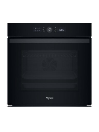 Whirlpool Oven | WOI4S8PM0SBA | 73 L | Electric | Pyrolytic/Hydrolytic | Electronic | Steam function | Height 59.7 cm | Width 59.5 cm | Black Whirlpool Oven | WOI4S8PM0SBA | 73 L | Electric | Pyrolytic/Hydrolytic | Electronic | Steam function | Height 59.7 cm | Width 59.5 cm | Black