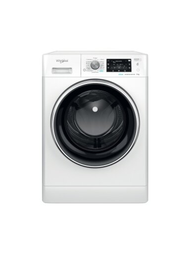 Whirlpool Washing machine | FFD 9489 BCV EE | Energy efficiency class A | Front loading | Washing capacity 9 kg | 1400 RPM | Depth 63 cm | Width 60 cm | Display | LCD | Steam function | White