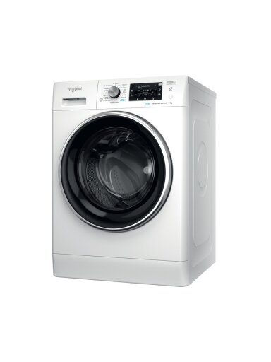 Whirlpool Washing machine | FFD 9489 BCV EE | Energy efficiency class A | Front loading | Washing capacity 9 kg | 1400 RPM | Depth 63 cm | Width 60 cm | Display | LCD | Steam function | White