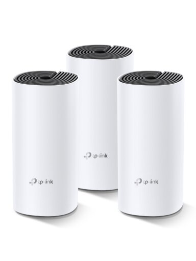 Whole Home Mesh WiFi System | Deco M4 (3-Pack) | 802.11ac | 300+867 Mbit/s | 10/100/1000 Mbit/s | Ethernet LAN (RJ-45) ports 2 | Mesh Support Yes | MU-MiMO Yes | No mobile broadband | Antenna type 2xInternal | No Whole Home Mesh WiFi System | Deco M4 (3-Pack) | 802.11ac | 300+867 Mbit/s | 10/100/1000 Mbit/s | Ethernet LAN (RJ-45) ports 2 | Mesh Support Yes | MU-MiMO Yes | No mobile broadband | Antenna type 2xInternal | No