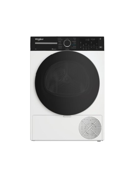 Whirlpool Dryer Machine | WP C8 WBS EE | Energy efficiency class C | Front loading | 8 kg | Digital | Depth 61 cm | Steam function | White 1 Whirlpool Dryer Machine | WP C8 WBS EE | Energy efficiency class C | Front loading | 8 kg | Digital | Depth 61 cm | Steam function | White 1