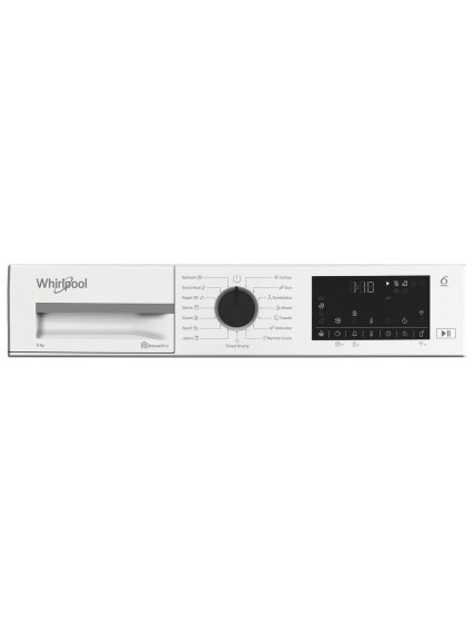 Whirlpool Dryer Machine | WP D9 WBS EE | Energy efficiency class D | Front loading | 9 kg | Heat pump | Digital | Depth 61 cm | White 6
