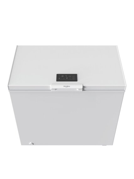 Whirlpool Freezer | W3RHS19EW2 | Energy efficiency class E | Chest | Free standing | Height 85 cm | Total net capacity 198 L | Display | White 2