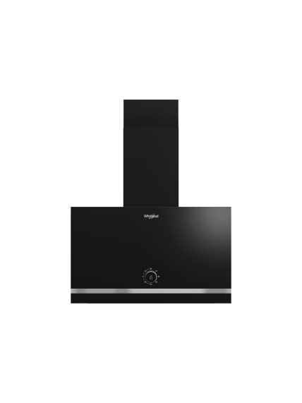 Whirlpool Hood | WHVA 62F LM K | Wall mounted | Energy efficiency class A | Width 59.8 cm | 485 m³/h | Mechanical | LED | Black