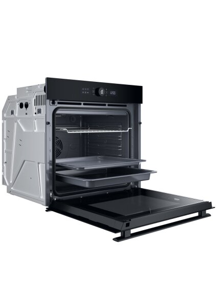 Whirlpool Oven | WOI4S8PM0SBA | 73 L | Electric | Pyrolytic/Hydrolytic | Electronic | Steam function | Height 59.7 cm | Width 59.5 cm | Black 2 Whirlpool Oven | WOI4S8PM0SBA | 73 L | Electric | Pyrolytic/Hydrolytic | Electronic | Steam function | Height 59.7 cm | Width 59.5 cm | Black 2