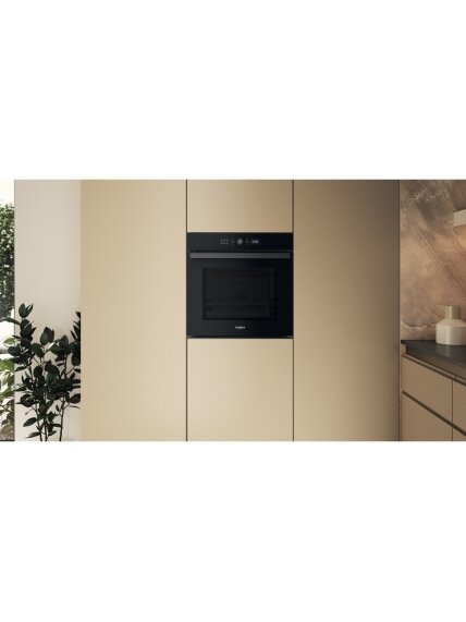 Whirlpool Oven | WOI4S8PM0SBA | 73 L | Electric | Pyrolytic/Hydrolytic | Electronic | Steam function | Height 59.7 cm | Width 59.5 cm | Black 8 Whirlpool Oven | WOI4S8PM0SBA | 73 L | Electric | Pyrolytic/Hydrolytic | Electronic | Steam function | Height 59.7 cm | Width 59.5 cm | Black 8