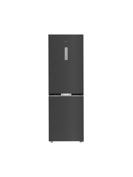 Whirlpool Refrigerator | WHK 26362 XBR4E | Energy efficiency class E | Free standing | Combi | Height 186.5 cm | No Frost system | Fridge net capacity 201 L | Freezer net capacity 106 L | Display | 37 dB | Black 1