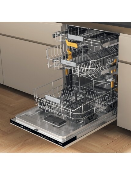 Whirlpool W8I HP42 L | Built-in | Width 60 cm | Number of place settings 14 | Number of programs 10 | Energy efficiency class C | Display | Black 1 Whirlpool W8I HP42 L | Built-in | Width 60 cm | Number of place settings 14 | Number of programs 10 | Energy efficiency class C | Display | Black 1