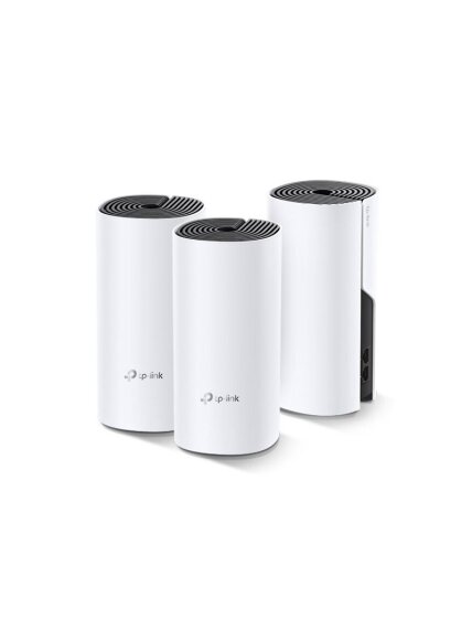 Whole Home Mesh WiFi System | Deco M4 (3-Pack) | 802.11ac | 300+867 Mbit/s | 10/100/1000 Mbit/s | Ethernet LAN (RJ-45) ports 2 | Mesh Support Yes | MU-MiMO Yes | No mobile broadband | Antenna type 2xInternal | No 2 Whole Home Mesh WiFi System | Deco M4 (3-Pack) | 802.11ac | 300+867 Mbit/s | 10/100/1000 Mbit/s | Ethernet LAN (RJ-45) ports 2 | Mesh Support Yes | MU-MiMO Yes | No mobile broadband | Antenna type 2xInternal | No 2