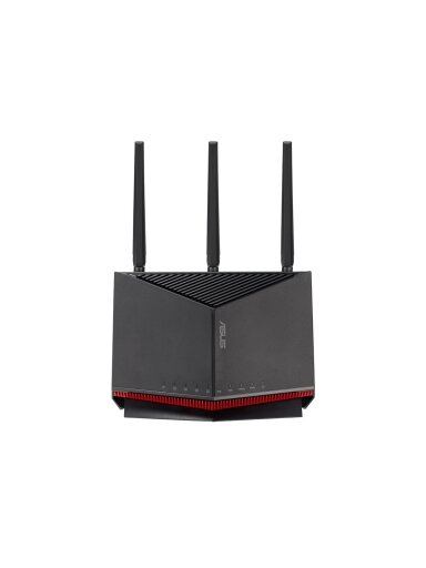 Wireless Wifi 7 Dual Band Gigabit Router | RT-BE86U | 802.11be | 6800 Mbit/s | Ethernet LAN (RJ-45) ports 5 | Mesh Support Yes | MU-MiMO No | 4G/5G | Antenna type External/Internal | 2 Wireless Wifi 7 Dual Band Gigabit Router | RT-BE86U | 802.11be | 6800 Mbit/s | Ethernet LAN (RJ-45) ports 5 | Mesh Support Yes | MU-MiMO No | 4G/5G | Antenna type External/Internal | 2