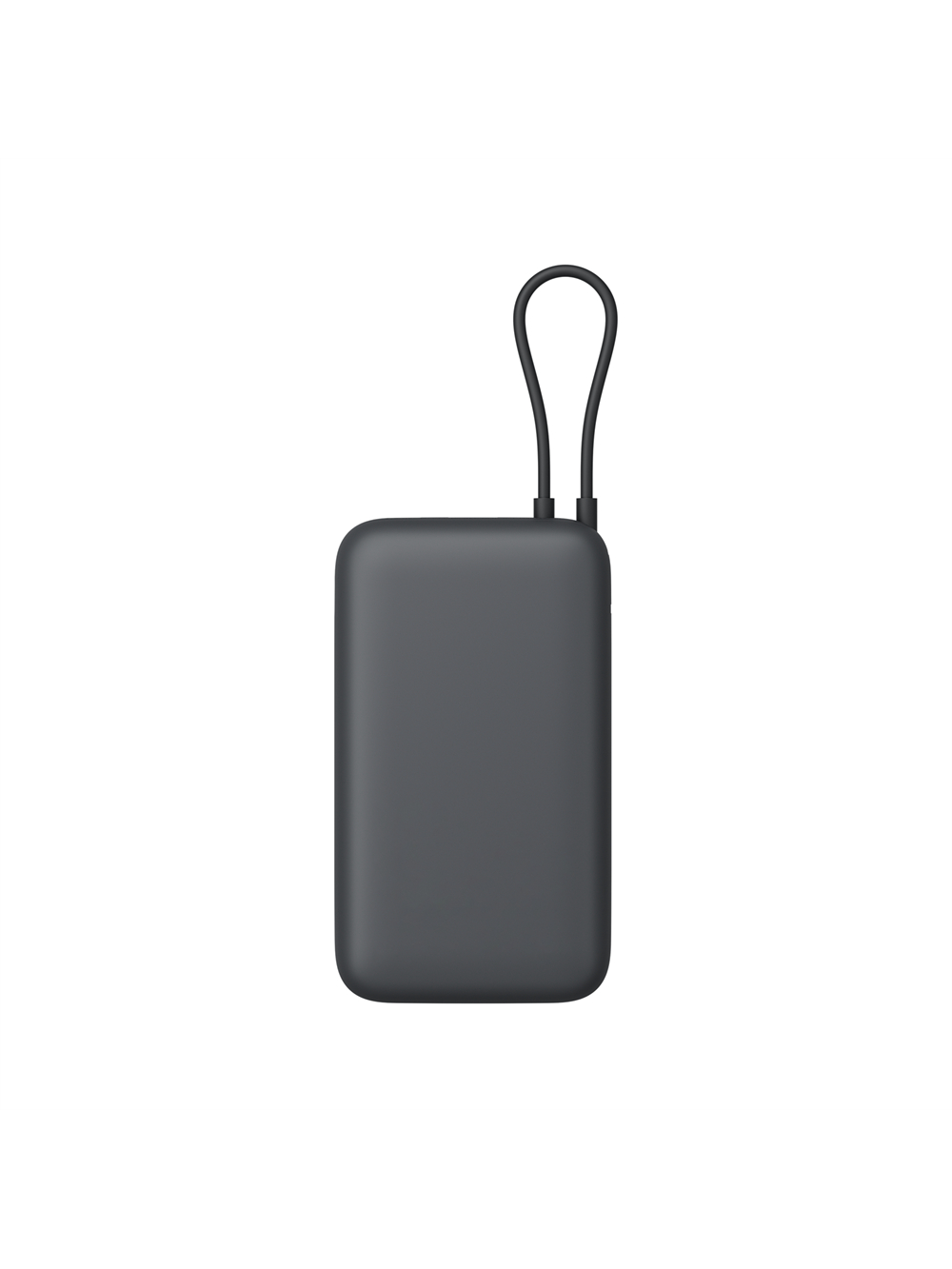 Xiaomi Power Bank 20000mAh (Integrated Cable) | 20000 mAh | Dark Gray 2 Xiaomi Power Bank 20000mAh (Integrated Cable) | 20000 mAh | Dark Gray 2